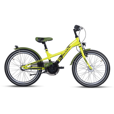 S'COOL XXLITE Steel 3 Speed 20" Kids Bike Green 2020 0